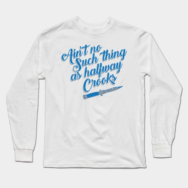 Halfway Crooks - Switchblade Long Sleeve T-Shirt by cl0udy1